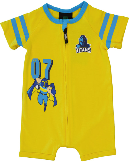 Titans NRL Short Sleeve Baby Romper $9.99 (37% off)