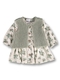 Baby Dress And Gilet Outfit Set