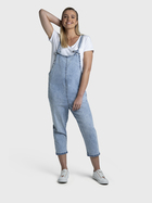 Womens Olivia Relaxed Denim Overalls