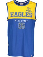 West Coast Eagles AFL Adult Mesh Muscle Top