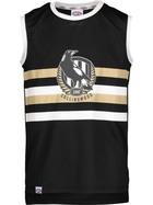 Collingwood AFL Youth Mesh Muscle Top