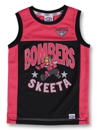 Essendon AFL Toddlers Mesh Muscle Top