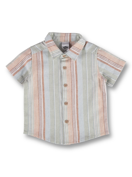 Baby Linen Rich Striped Shirt