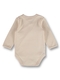 Baby Prem Organic Long Sleeve Bodysuit