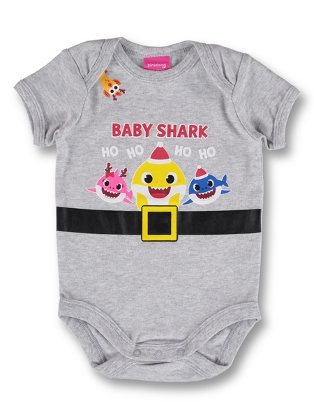 Baby Short Sleeve Bodysuit - Baby Shark