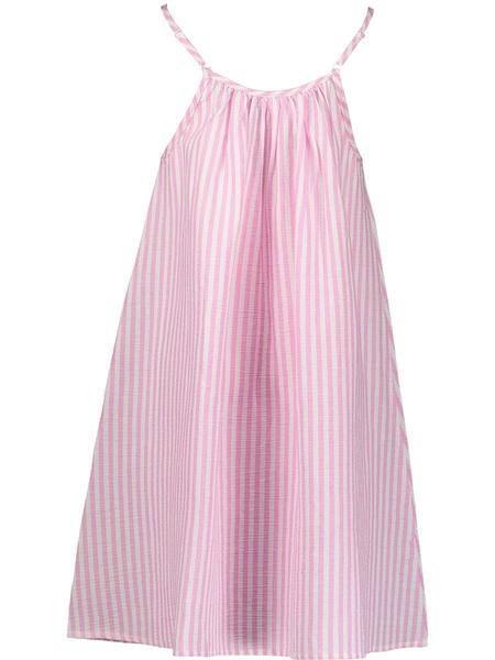 Girls Stripe Seersucker Dress