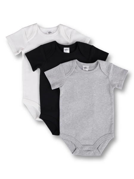 Baby 3 Pack Short Sleeve Bodysuit Baby 3 Pack Short Sleeve Bodysuit