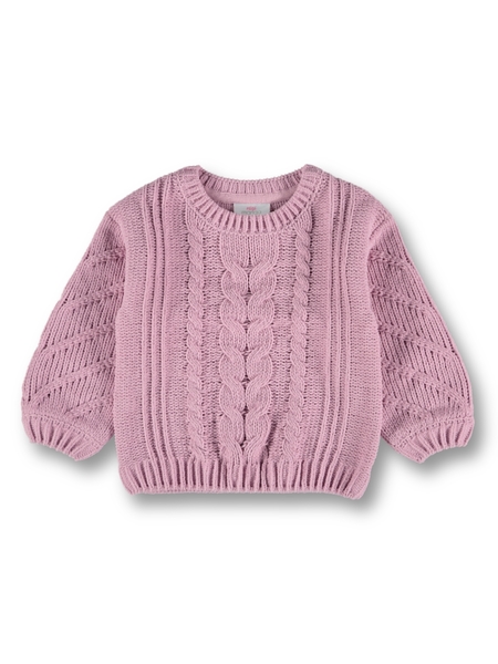 Toddler Girl Cable Knit Jumper