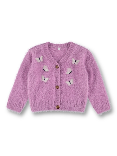 Toddler Girl Embroidered Cardigan