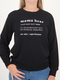 Womens Print Crew Neck Sweatshirt