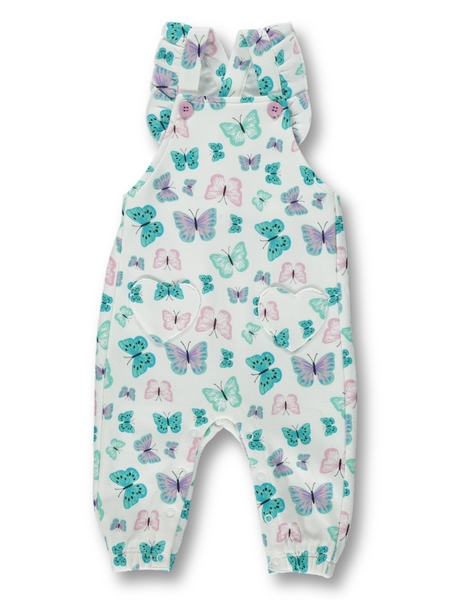 Baby Printed Fleece Overalls