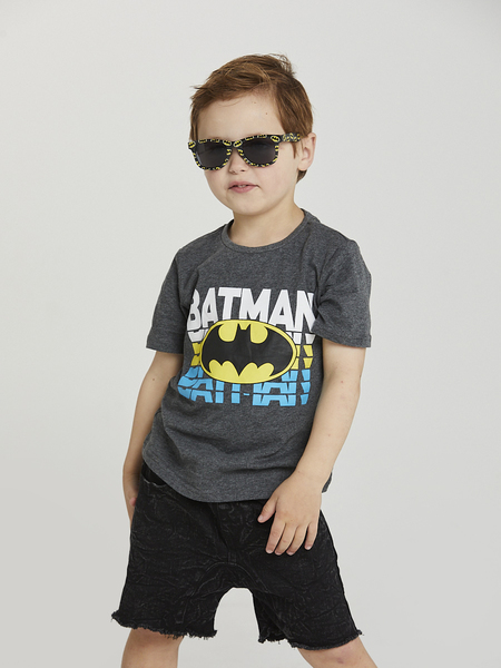 Grey Batman Boys Summer Short Sleeve T-Shirt | Best&Less™ Online