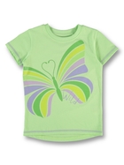Toddler Girl Short Sleeve Multi Print Tshirt