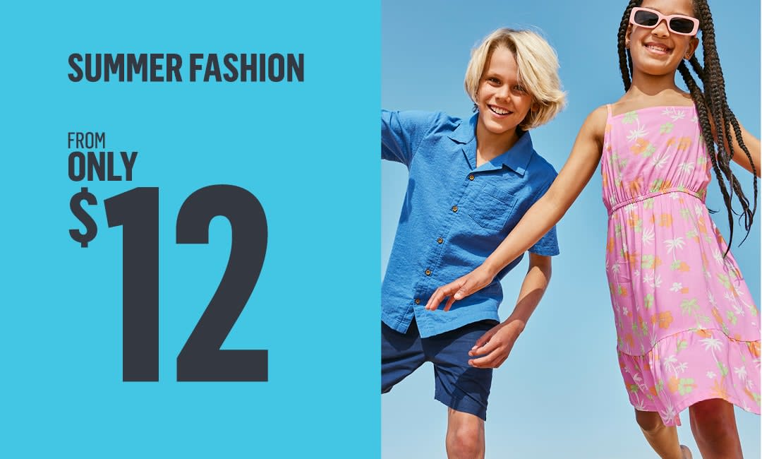 Kids 1-7 Summer Fashion From $12
