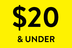 $20 & under