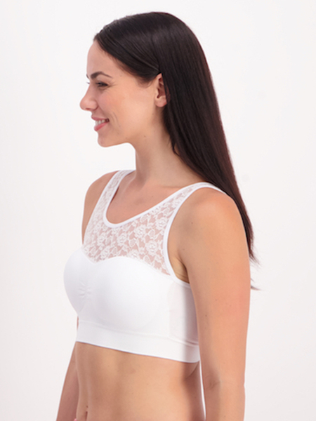 Womens Lace Front Crop
