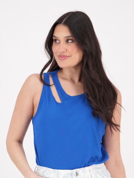 Womens Active Cut Out Shoulder Tank Womens Active Cut Out Shoulder Tank