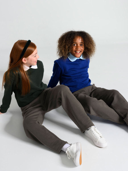 Kids School Trackpants - Grey Kids School Trackpants - Grey