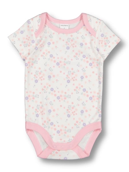 Baby Short Sleeve Cotton Interlock Bodysuit Baby Short Sleeve Cotton Interlock Bodysuit
