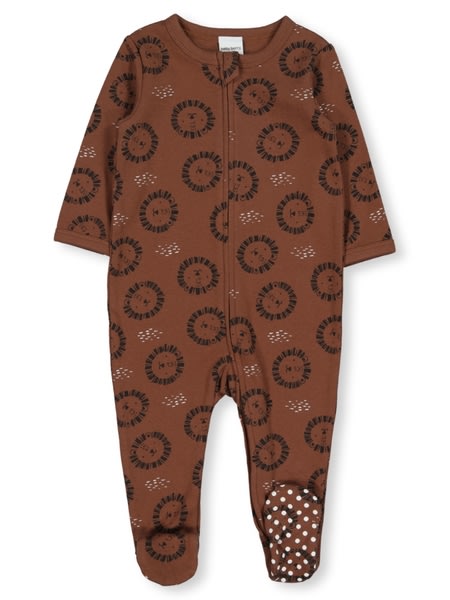 Baby Cotton 2-Way Zip Romper Baby Cotton 2-Way Zip Romper