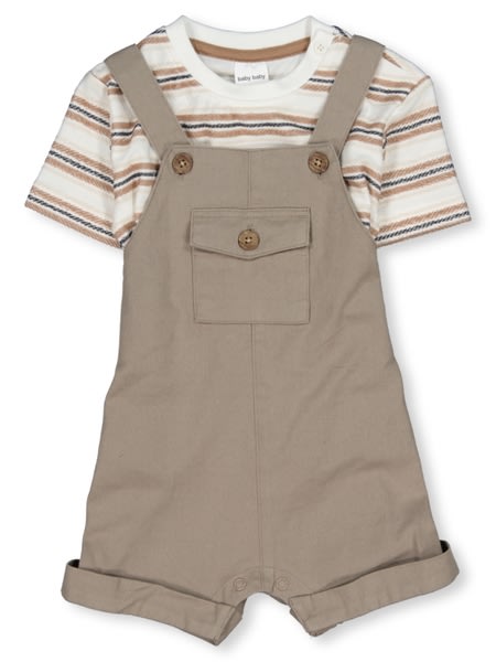 Baby Tee And Dungaree Set Baby Tee And Dungaree Set