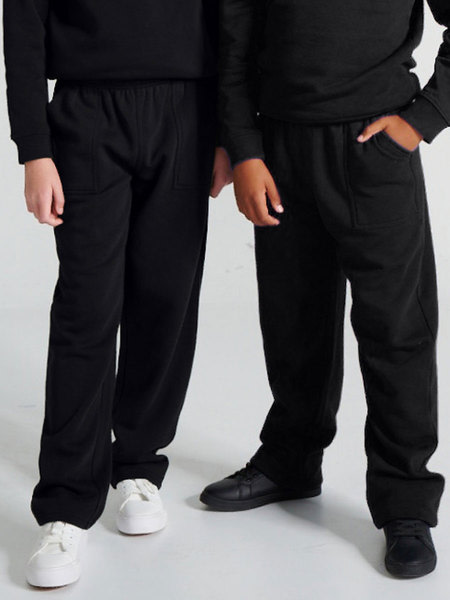 Kids School Trackpants - Black Kids School Trackpants - Black