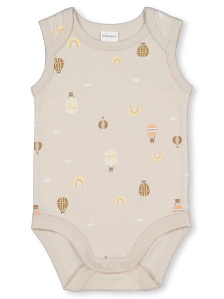 Baby Cotton Sleeveless Bodysuit Baby Cotton Sleeveless Bodysuit