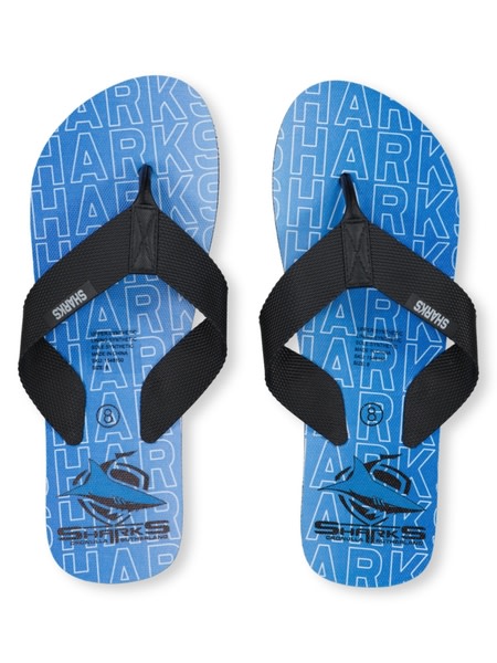 Sharks NRL Adult Thongs Sharks NRL Adult Thongs