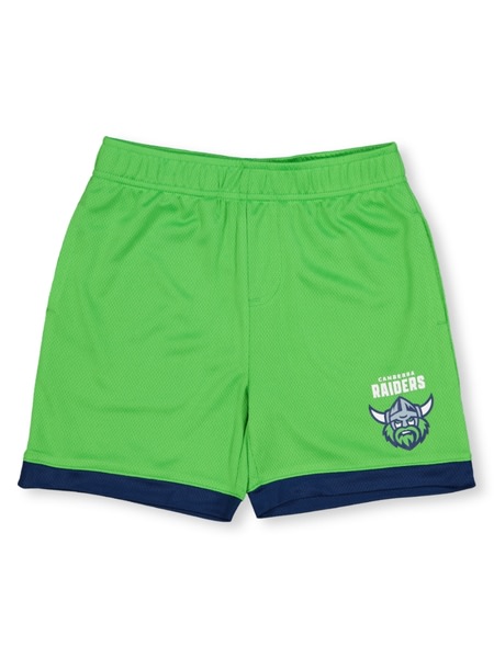 Raiders NRL Toddler Mesh Shorts Raiders NRL Toddler Mesh Shorts