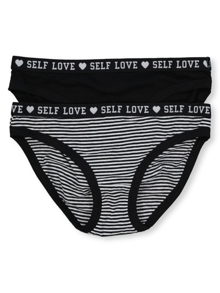 Girls Co-Ord Brief 2 Pack Girls Co-Ord Brief 2 Pack
