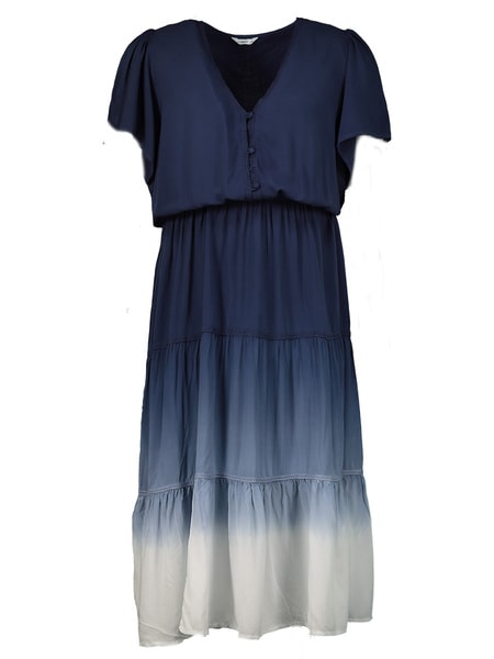 Womens Plus Flutter Sleeve Maxi Dress Womens Plus Flutter Sleeve Maxi Dress