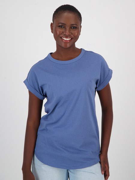 Womens Australian Cotton Longline Tee Womens Australian Cotton Longline Tee