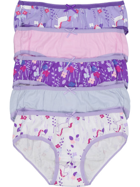 Girls 5 Pack Brief Girls 5 Pack Brief