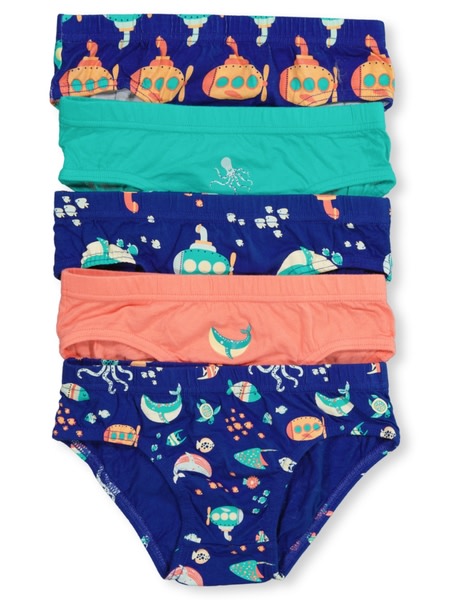 Toddler Boys 5 Pack Briefs Toddler Boys 5 Pack Briefs