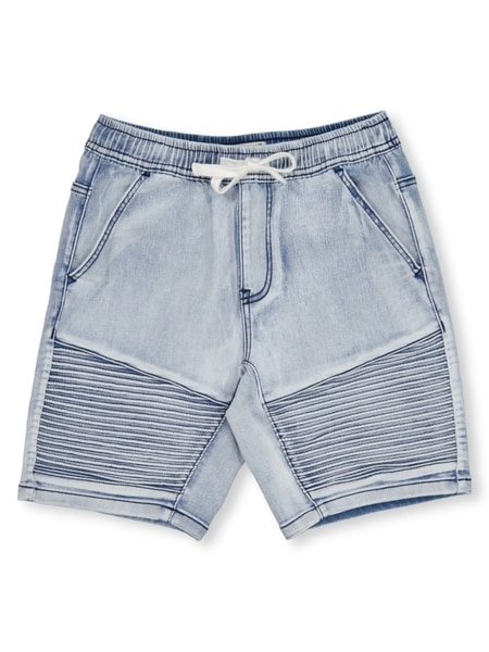 Youth Boys Biker Denim Shorts Youth Boys Biker Denim Shorts