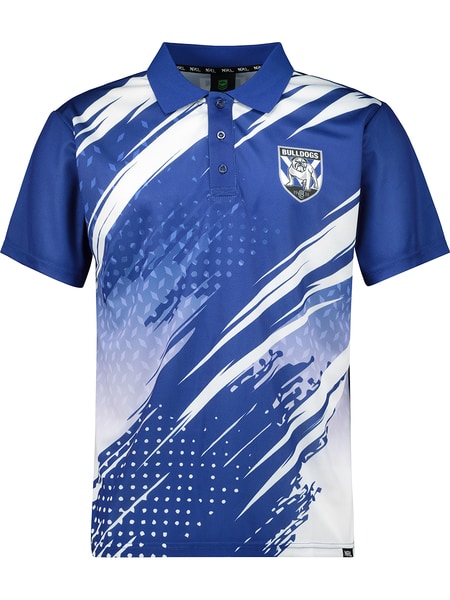 Bulldogs NRL Adult Polo Shirt Bulldogs NRL Adult Polo Shirt