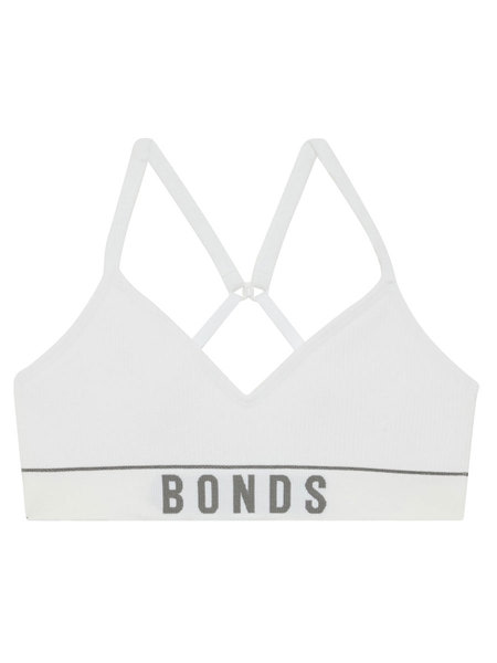 Girls Bonds Retro Rib Bra Girls Bonds Retro Rib Bra