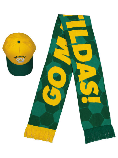 Matildas Scarf And Cap Set Matildas Scarf And Cap Set
