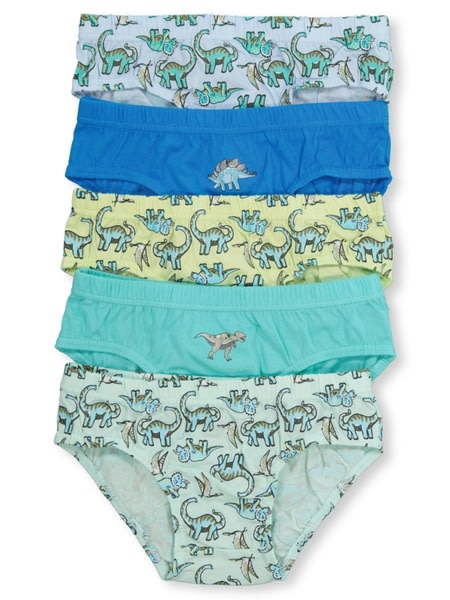 Toddler Boys 5 Pack Briefs Toddler Boys 5 Pack Briefs