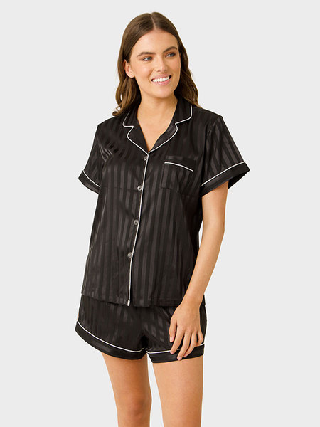 Womens Satin Pyjama Set Womens Satin Pyjama Set