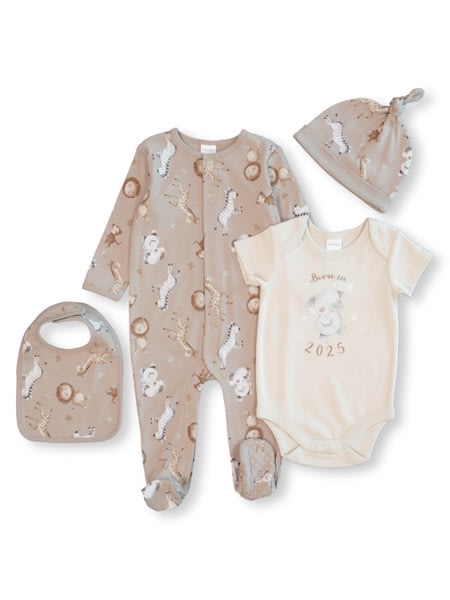 Baby Cotton 4 Piece Starter Pack Baby Cotton 4 Piece Starter Pack