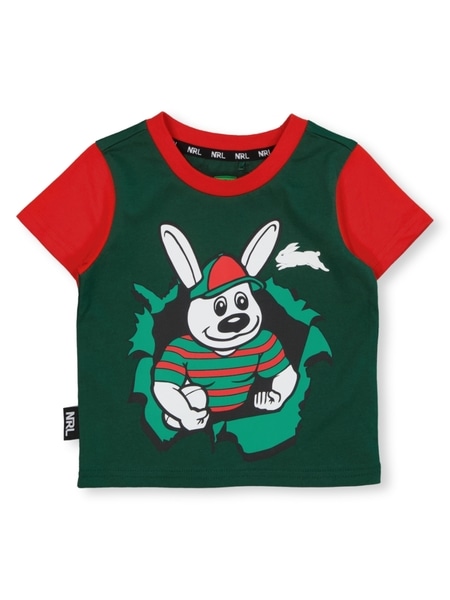 Rabbitohs NRL Baby T-Shirt Rabbitohs NRL Baby T-Shirt
