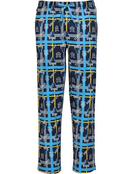 Titans NRL Mens Pj Pants Titans NRL Mens Pj Pants