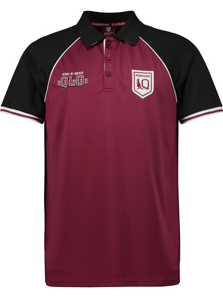QLD State Of Origin Mens Polo Shirt QLD State Of Origin Mens Polo Shirt