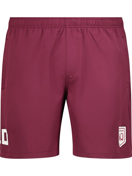 Qld State Of Origin Adult Training Shorts Qld State Of Origin Adult Training Shorts