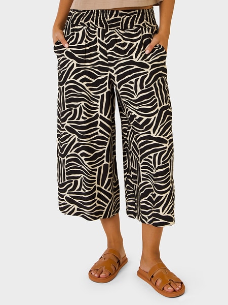 Womens Textured Culottes Womens Textured Culottes