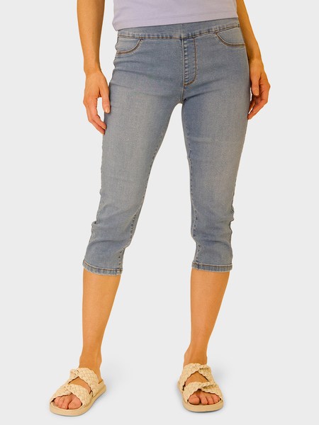 Womens Soft Touch Capri Jegging Womens Soft Touch Capri Jegging