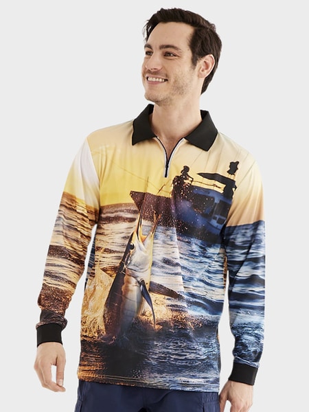 Mens UPF 50+ Fishing Shirt Mens UPF 50+ Fishing Shirt