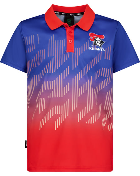 Knights NRL Youth Polo Shirt Knights NRL Youth Polo Shirt