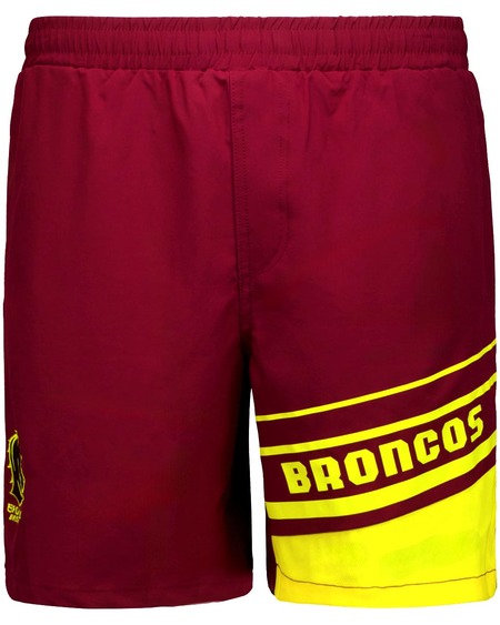 Broncos NRL Adult Training Shorts Broncos NRL Adult Training Shorts